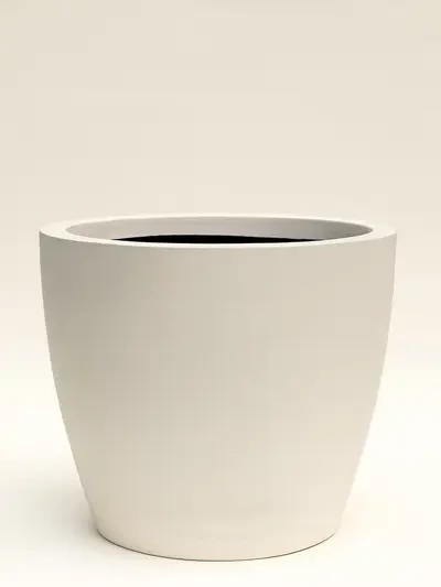 Manolya Beton Saksı No 3  Ø37cm Beyaz - Saksilar - Lalezar Botanik