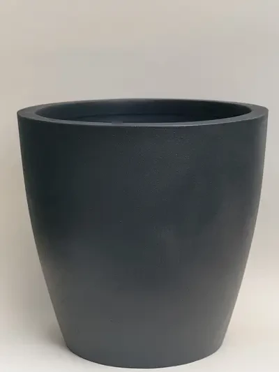 Manolya Beton Saksı No 4 Ø47cm Antrasit - Saksilar - Lalezar Botanik