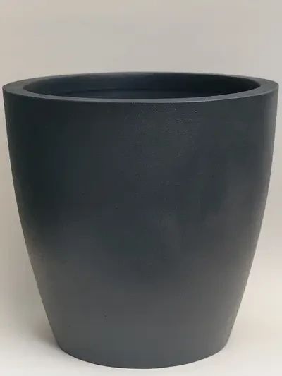 Manolya Beton Saksı No 5 Ø49cm Antrasit - Saksilar - Lalezar Botanik