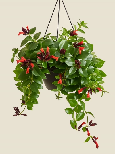 Aeschynanthus Radicans - Ruj Çiçeği -  Salonofisbitkileri - Lalezar Botanik