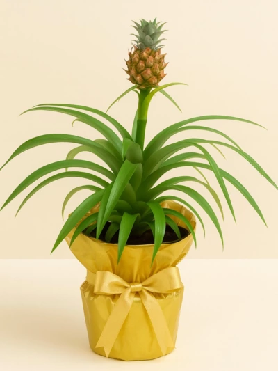 Ananas Comosus Hediye Paketli Ananas Comosus Hediye Paketli -  Salonofisbitkileri - Lalezar Botanik