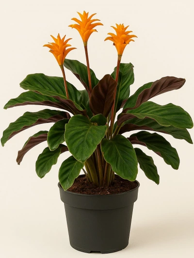 Calathea Crocata Dua Çiçeği -  Salonofisbitkileri - Lalezar Botanik