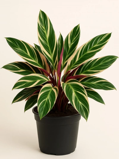 Calathea Trio Star Dua Çiçeği -  Salonofisbitkileri - Lalezar Botanik