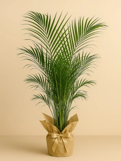 Dypsis Lutescens - Areca Palmiyesi 110 cm Hediye Paketli -  Salonofisbitkileri - Lalezar Botanik