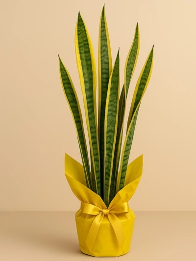 Sansevieria Paşa Kılıcı 80 cm Hediye Paketli Sansevieria Paşa Kılıcı 80 cm Hediye Paketli -  Salonofisbitkileri - Lalezar Botanik