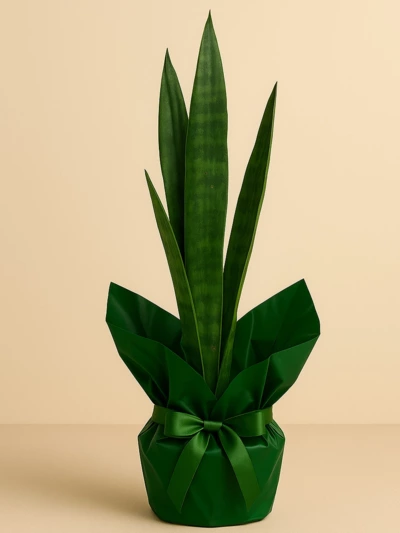 Sansevieria Paşa Kılıcı Yeşil 30 cm Hediye Paketli Sansevieria Paşa Kılıcı Yeşil 30 cm Hediye Paketli -  Salonofisbitkileri - Lalezar Botanik