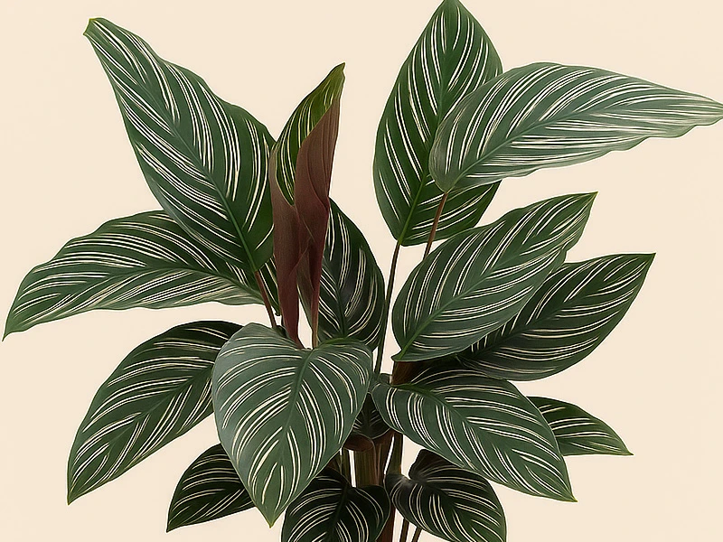 Calathea (Dua Çiçeği): Desenli Yapraklarıyla Evinize Tropikal Zarafet Katın