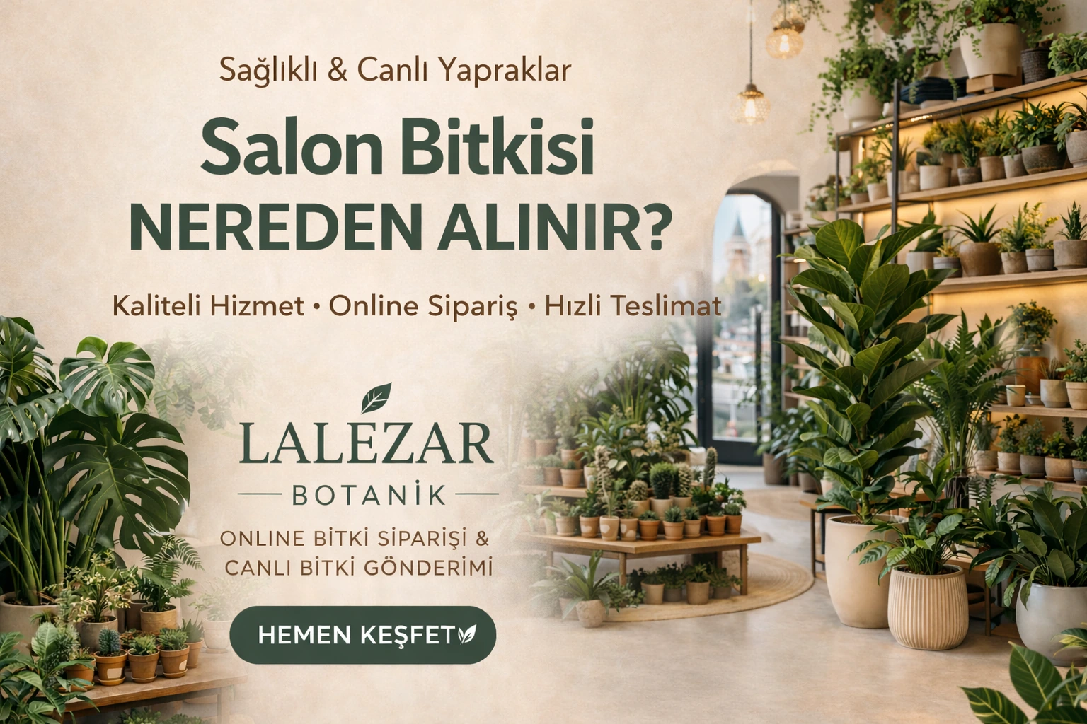 Salon Bitkisi Nereden Alınır?
