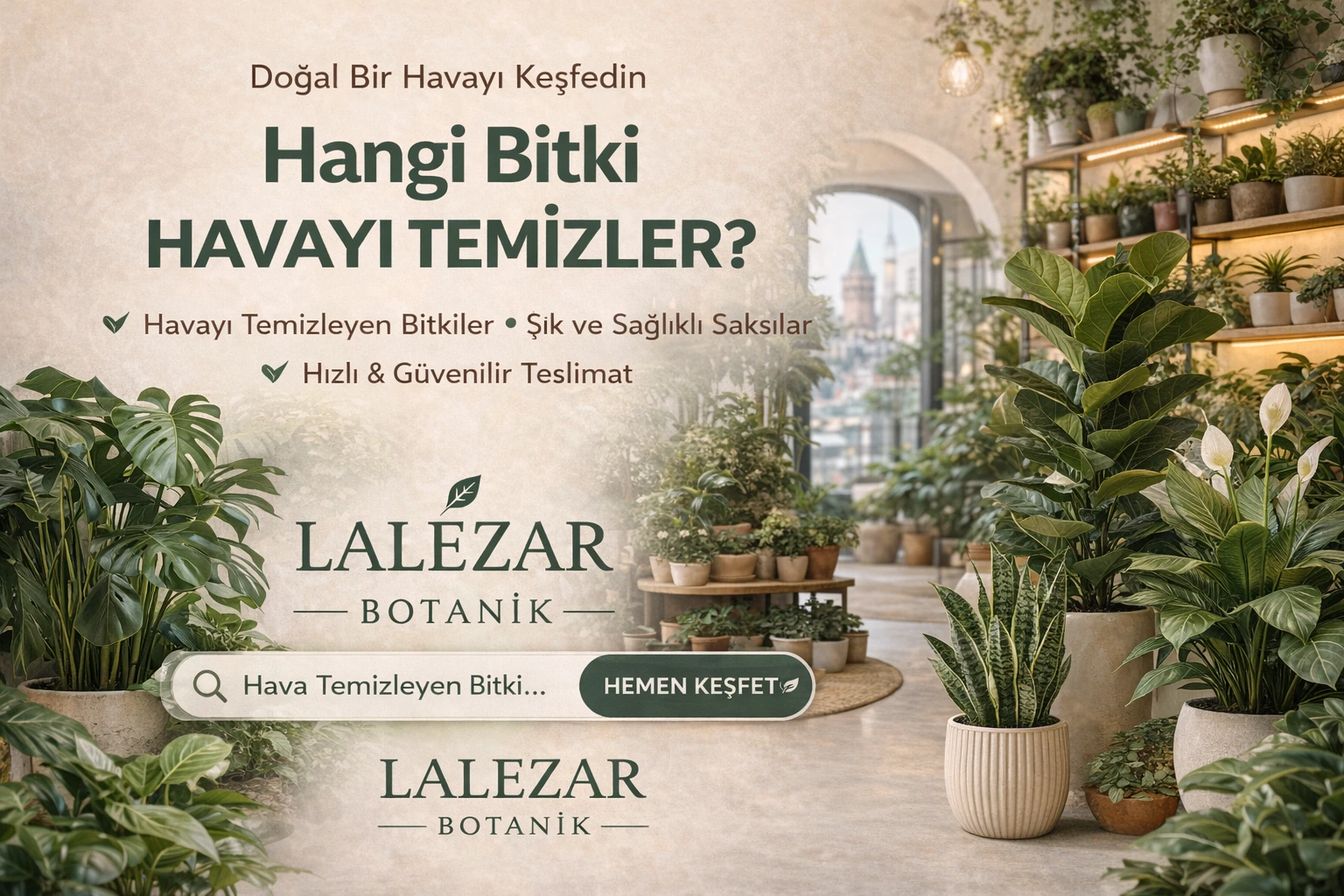 Hangi Bitki Havayı Temizler?