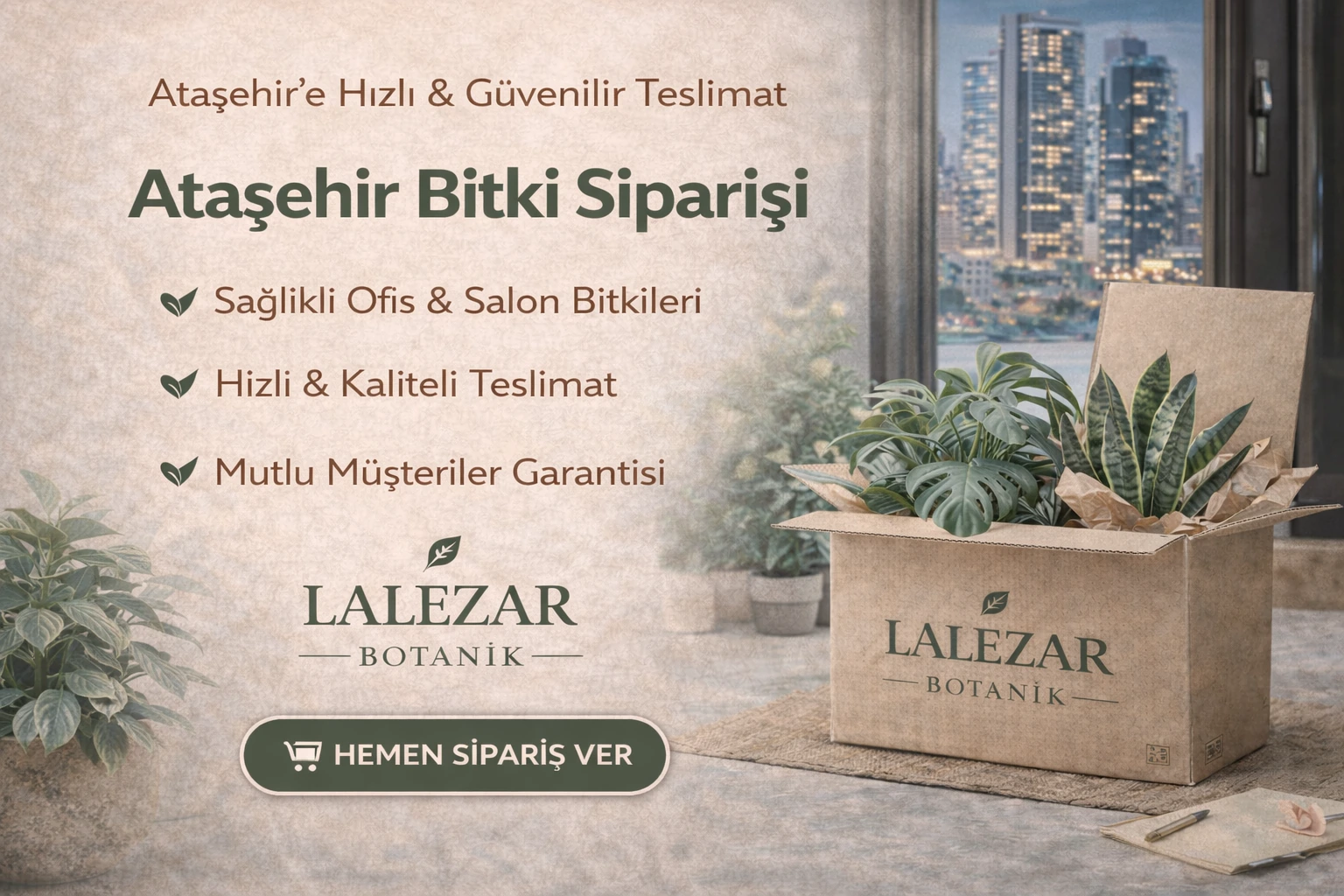 Ataşehir Bitki Siparişi