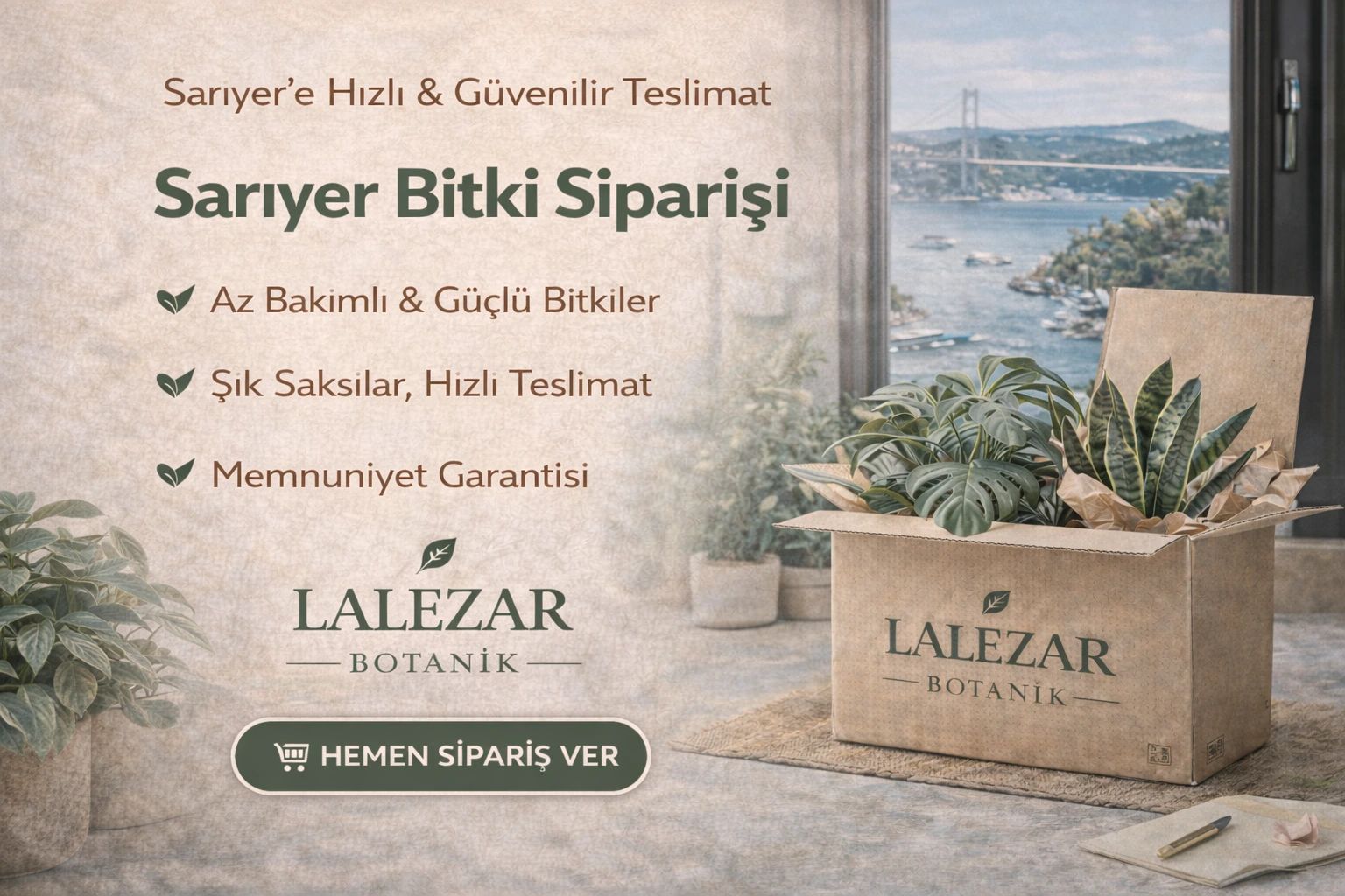 Sarıyer Bitki Siparişi