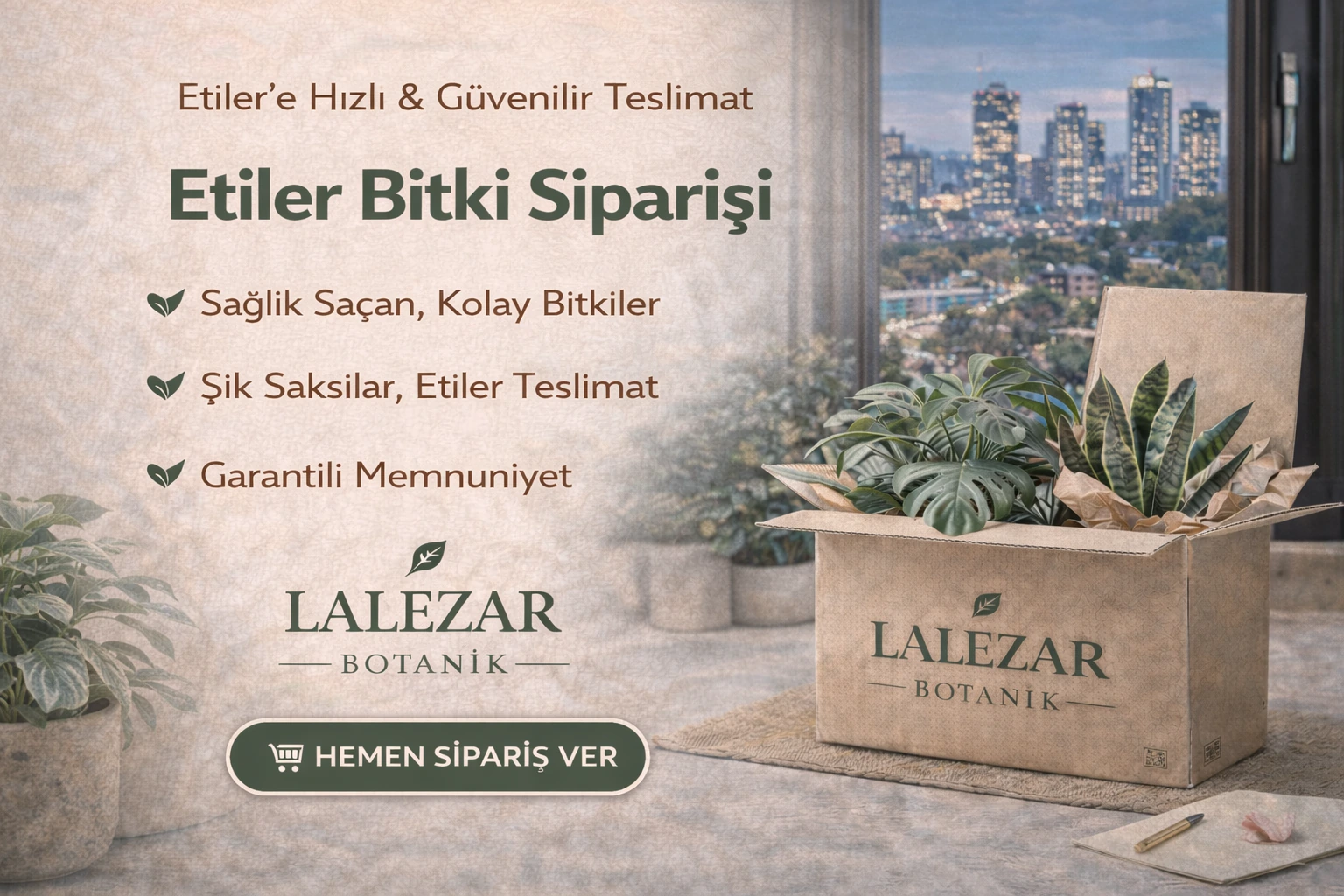 Etiler Bitki Siparişi