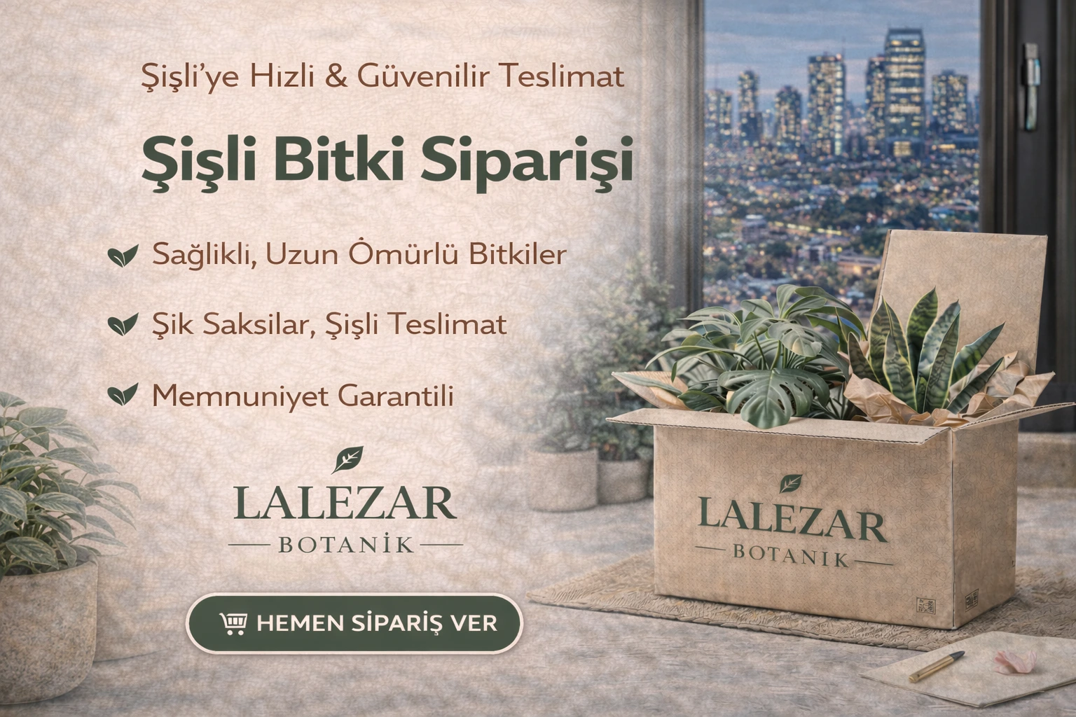 Şişli Bitki Siparişi
