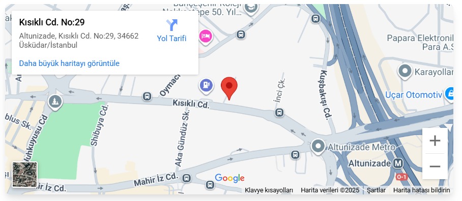 Lalezar Botanik Konum Haritası