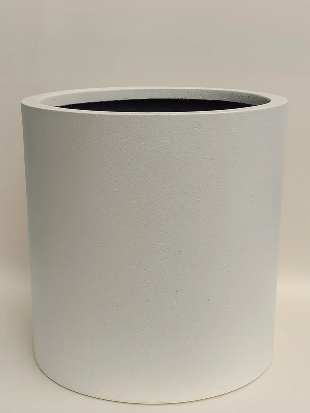 Silindir Beton Saksı No 2 Ø44cm Beyaz - Saksilar - Lalezar Botanik