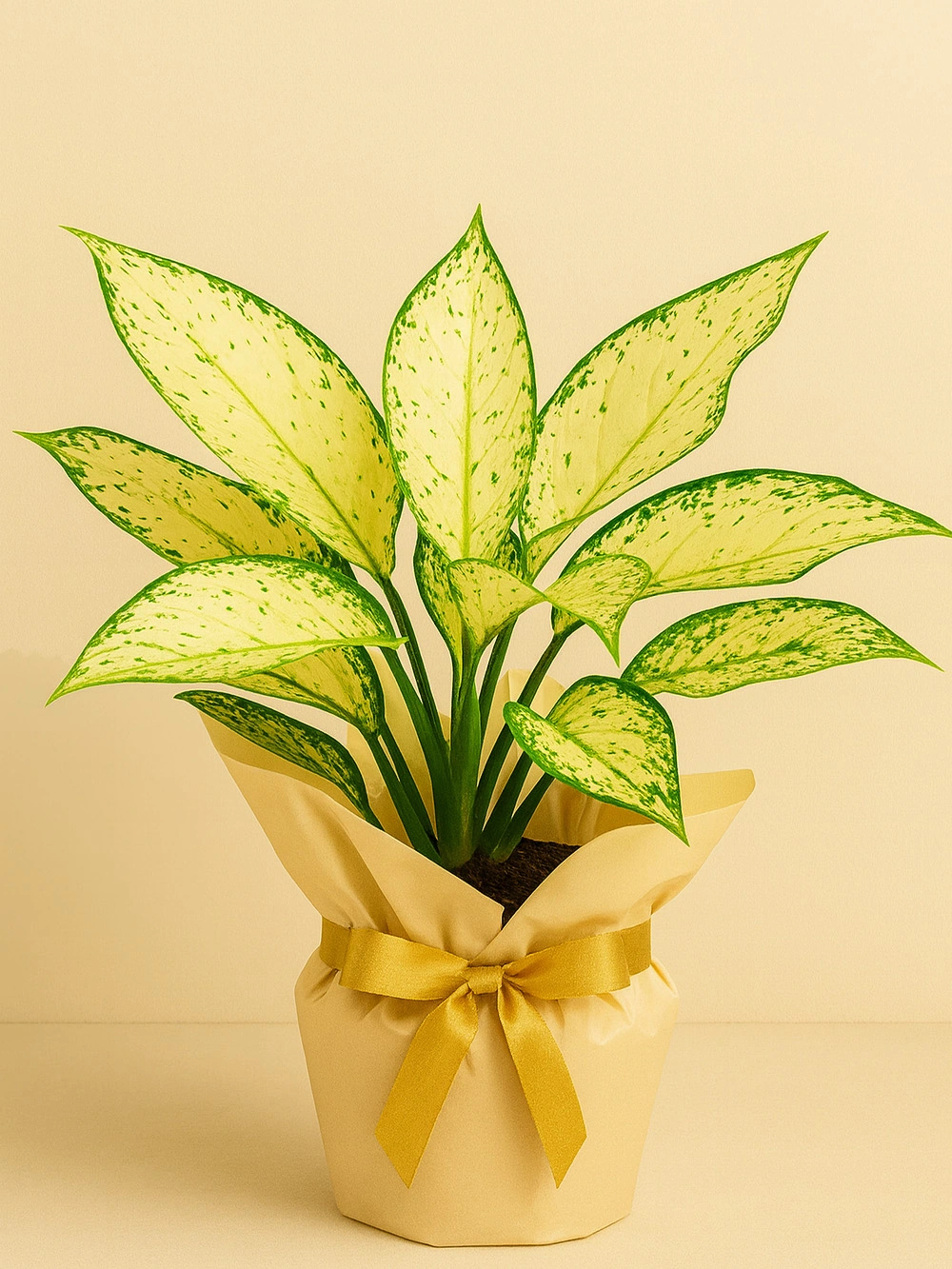 Aglaonema Kiwi Hediye Paketli Aglaonema Kiwi Hediye Paketli - salon-ofis-bitkileri - Lalezar Botanik