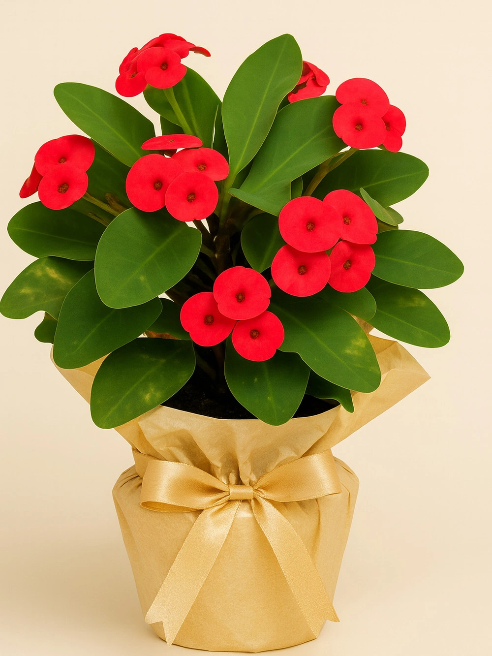 Euphorbia Milli Dikenler Tacı Hediye Paketli Euphorbia Milli Dikenler Tacı Hediye Paketli - salon-ofis-bitkileri - Lalezar Botanik