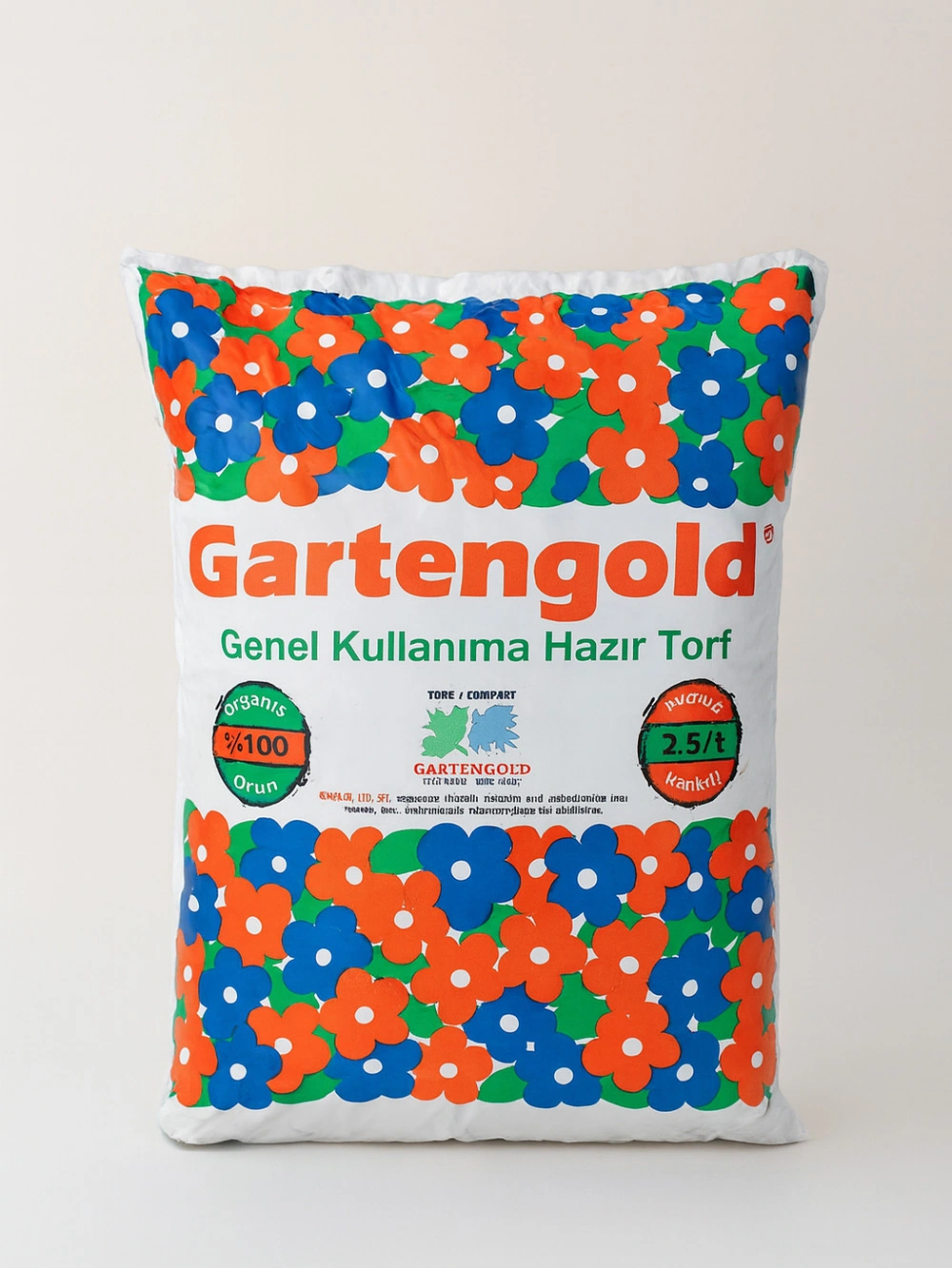 GartenGold Torf 2.5 Lt İthal - salon-ofis-bitkileri - Lalezar Botanik