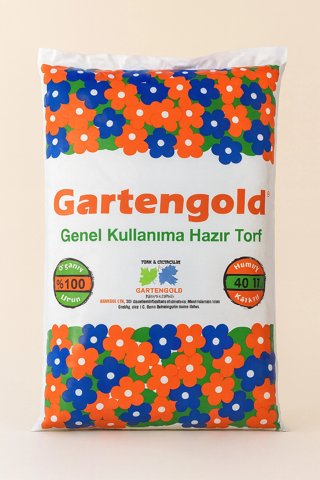 GartenGold Torf 40 Lt İthal - salon-ofis-bitkileri - Lalezar Botanik