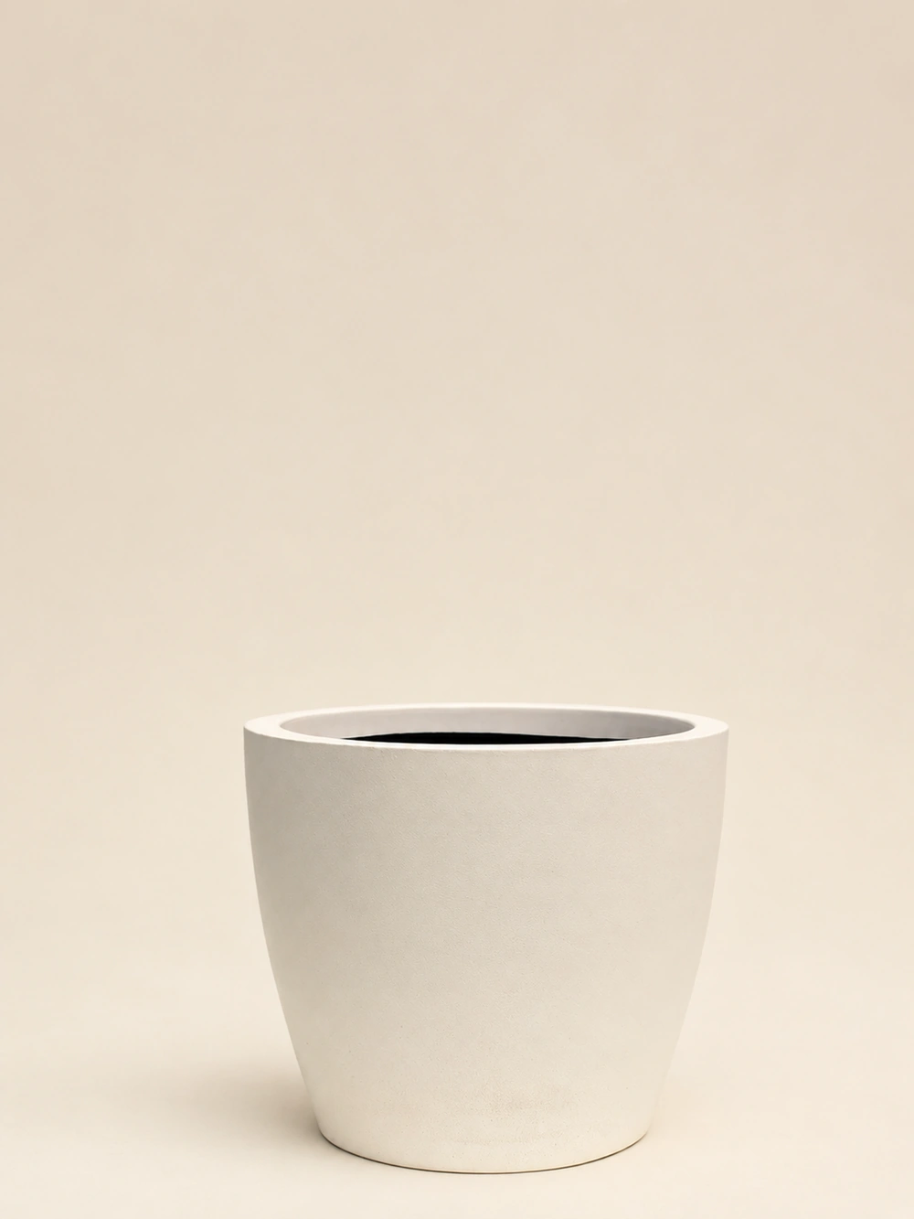 Manolya Beton Saksı No 1 Ø22cm Beyaz