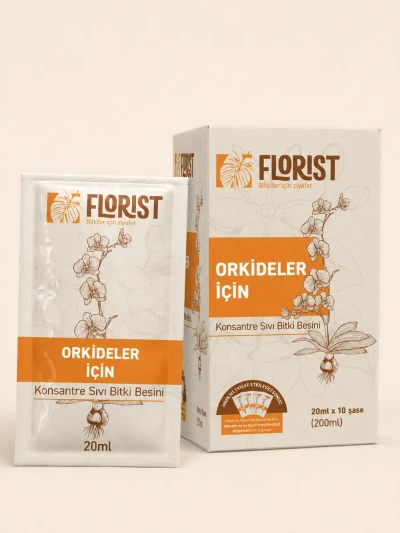 Florist Orkideler Sıvı Konsantre Bitki Besini - Salonofisbitkileri - Lalezar Botanik