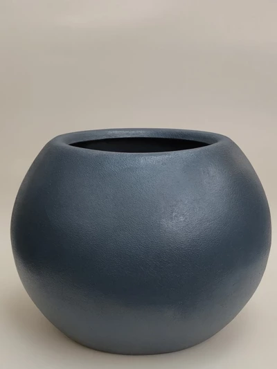 Küre Beton Saksı No 2 Ø48cm Antrasit