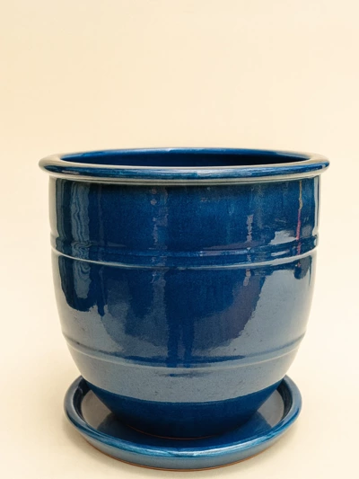 Lacivert Çift Sırlı No 4 Ø27cm