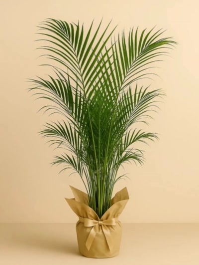 Dypsis Lutescens Areka Palmiyesi 110cm Hediye Paketli